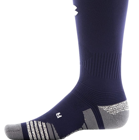 Under Armour OTC soccer Over the calf performance sport athletic sock navy NWT - Picture 3 of 10